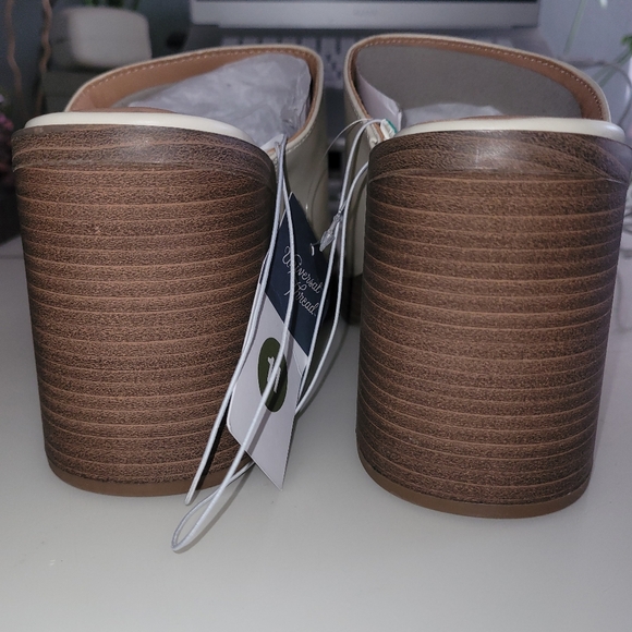 Women's 11 Men's 9 Universal Thread 3.75" Chunky Block High Heel Slip On Mule - Picture 3 of 4